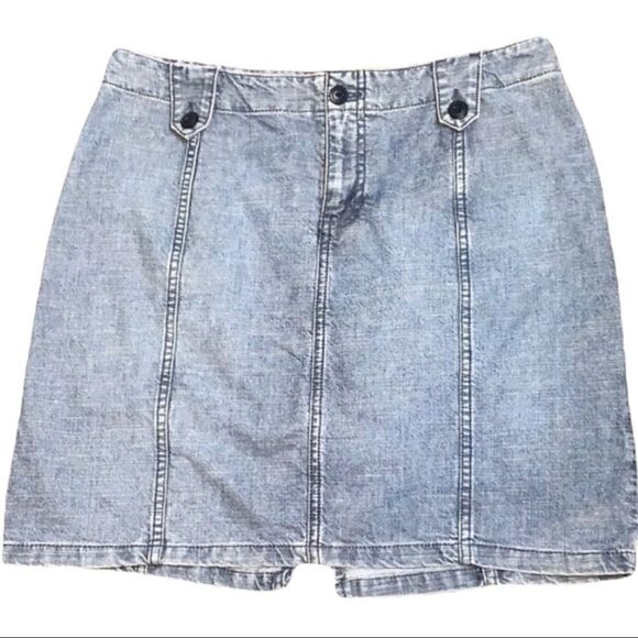 Tommy Hilfiger Denim Skirt Sz L - Picture 1 of 9